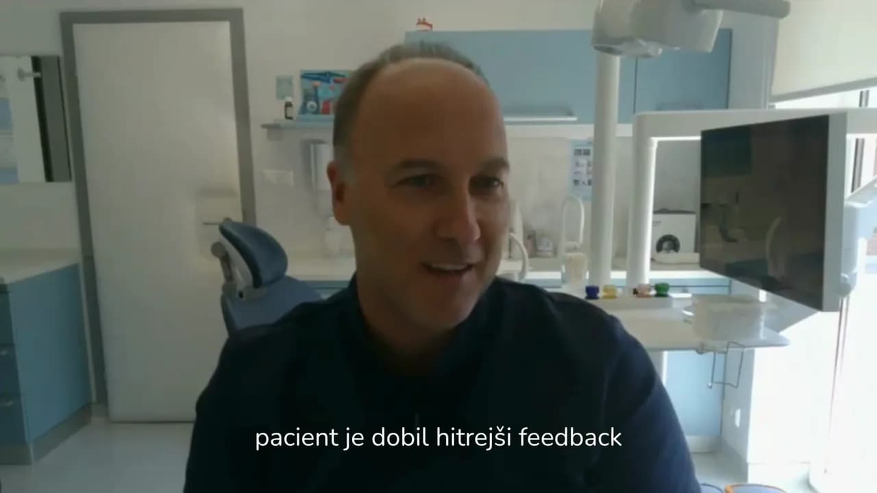 Jure Jamšek v zobni ambulanti govori o glasovni asistentki Nini